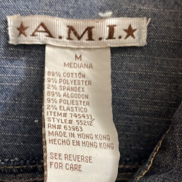 A.M.I. Jean Jacket - Picture 6 of 6